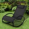 Кресло-качалка Garden Way Vuitton Black
