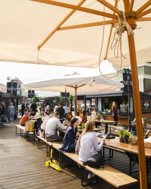 Зонт профессиональный 2х2 м Palladio Standard натуральный, слоновая кость 2000х2000 мм