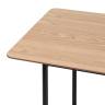 Стол барный Knobb 120*60 светлое дерево