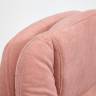 Кресло SOFTY LUX  флок , розовый, 137 розовый флок