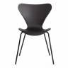 Стул Jacobsen (mod DC 102-1) / 1 шт. в упаковке пластик/металл, 45 х 54.5 х 80 см, Black (Черный) / Black (Черный) черный