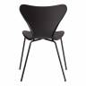 Стул Jacobsen (mod DC 102-1) / 1 шт. в упаковке пластик/металл, 45 х 54.5 х 80 см, Black (Черный) / Black (Черный) черный
