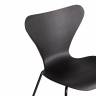 Стул Jacobsen (mod DC 102-1) / 1 шт. в упаковке пластик/металл, 45 х 54.5 х 80 см, Black (Черный) / Black (Черный) черный