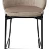 Полубарный стул WENDY BLUVEL-40 BEIGE (H=65), велюр М-City