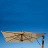Зонт профессиональный 3х4 м Palladio Braccio имитация ироко, слоновая кость 3000х4000 мм