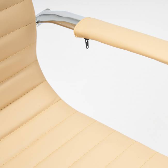 Кресло URBAN-LOW кож/зам, бежевый, 36-34 бежевый кож/зам