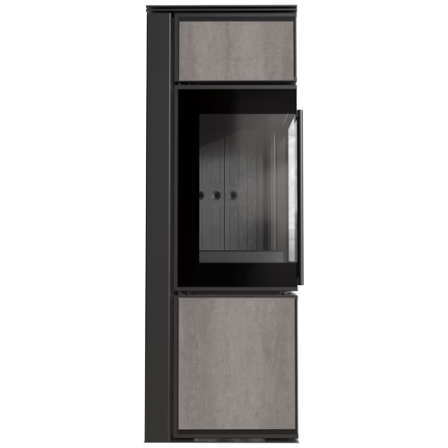 Печь Kratki PRO TORA/S NATURALI PIETRA DI SAVOIA GRIGIA BOCCIARDATA