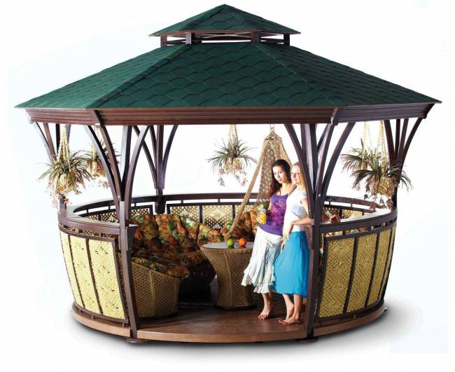 Беседка "Грация XL" сизалевая Беседка "Грация XL" сизалевая