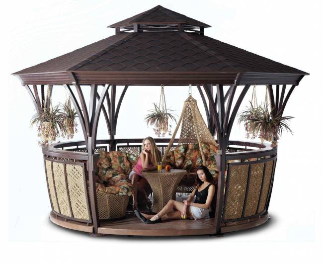 Беседка "Грация XL" сизалевая Беседка "Грация XL" сизалевая
