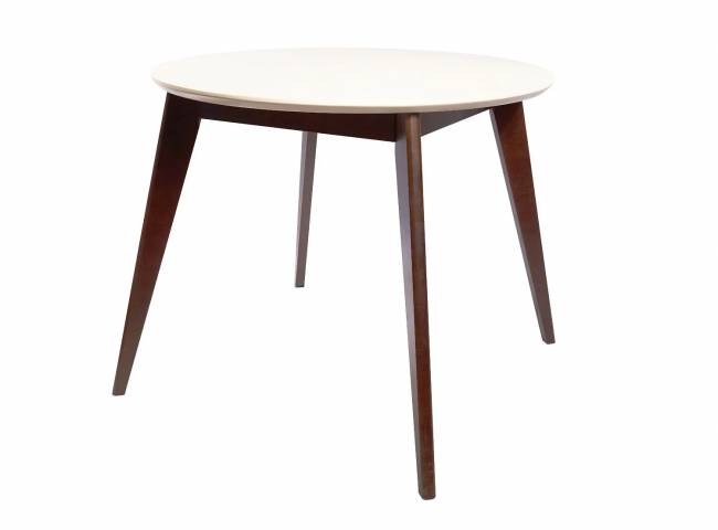 Стол Сканди К 100, Венге/Слоновая кость