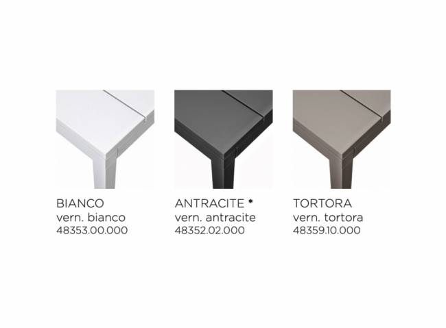 Стол пластиковый раздвижной Rio 140 Extensibile антрацит 1400-2100х850х760 мм Стол пластиковый раздвижной Rio 140 Extensibile антрацит 1400-2100х850х760 мм