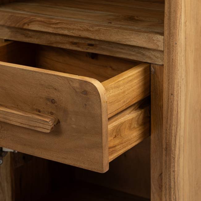 Витрина Secret de Maison Натурвуд/Naturwood (мод. 1477) массив акации, натуральный натуральный массив акации