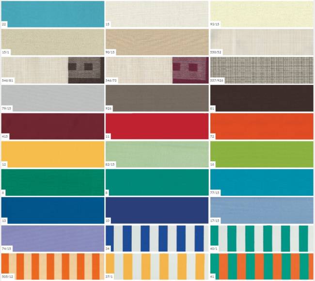 Зонт пляжный профессиональный 1.9х1.9 м Mondrian 1900х1900 мм