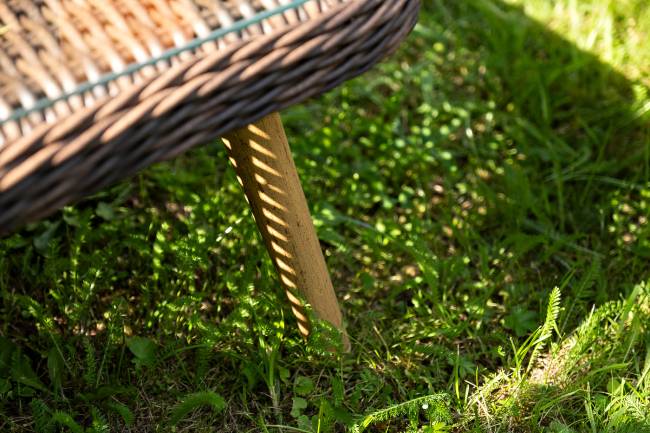 "Прованс" лаунж-зона плетеная из искусственного ротанга, цвет коричневый "Прованс" лаунж-зона плетеная из искусственного ротанга, цвет коричневый