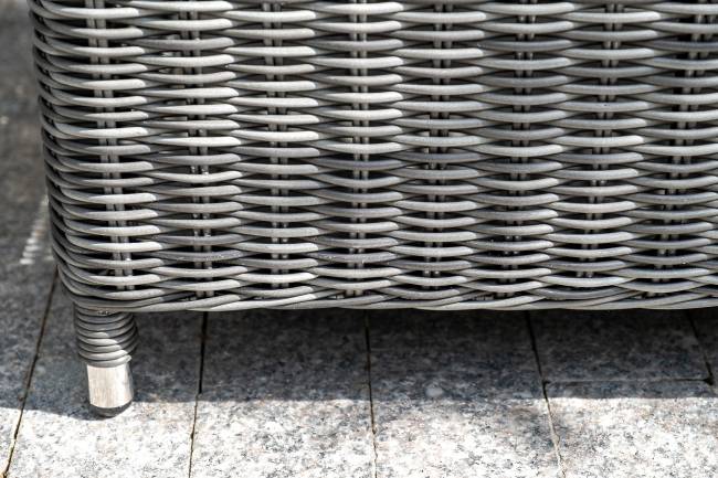 "Кон Панна" лаунж-зона из искусственного ротанга, цвет графит