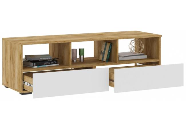 Элла ТБ 02 белый / дуб крафт золото