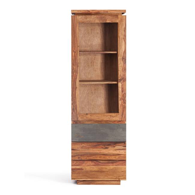 Витрина Secret de Maison Росвуд/Rosewood (мод. GK9801-192) массив палисандра/стекло, 60х40х192см, натуральный тонированный Natural tinted (натуральный тонированный) палисандр/стекло