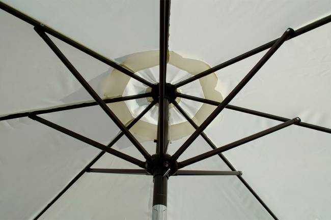 Зонт Верона с наклоном, жемчужный d2.7 Зонт Верона с наклоном, жемчужный d2.7