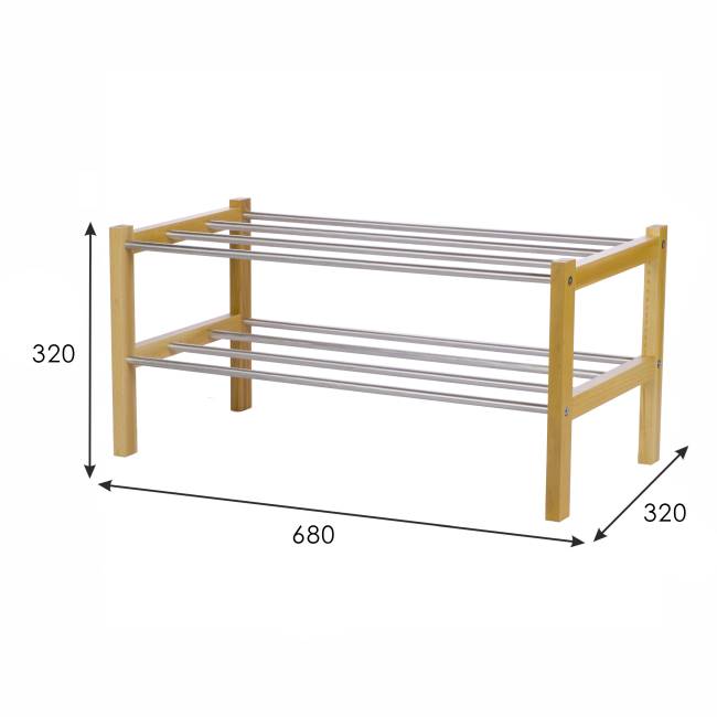 Обувница Атлас светло-коричневый Обувница Атлас светло-коричневый