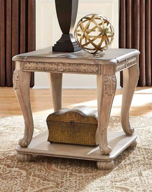 Столик прикроватный Kerston T373-2, 61х61х61 см, кофейный