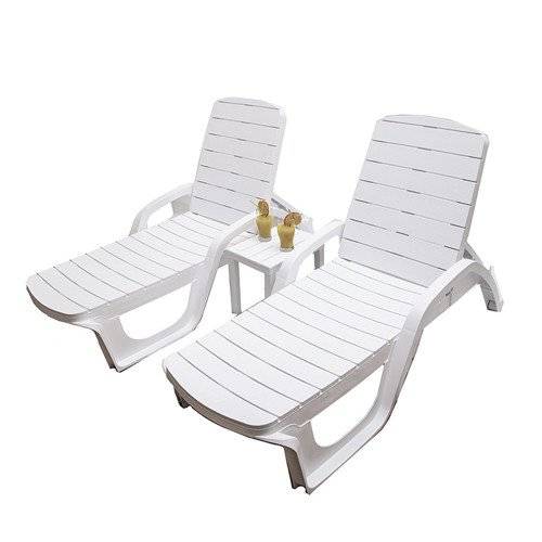 Столик к лежаку Прованс белый