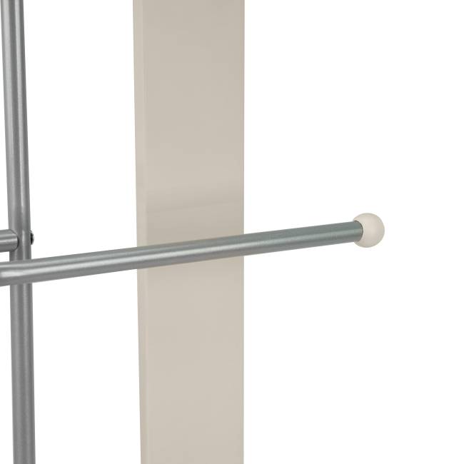 Вешалка костюмная ГАЛАНТ 353 металлик/слоновая кость