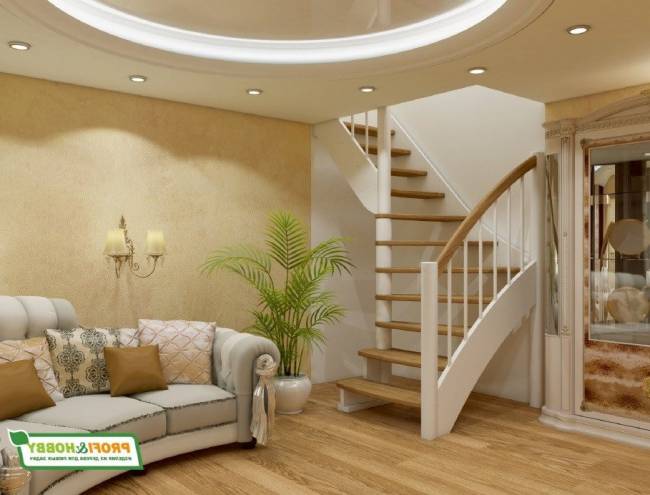 Деревянная лестница ЛС-09м/1 под покраску Деревянная лестница ЛС-09м/1 под покраску