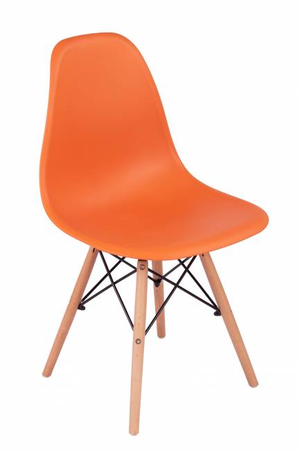 Стул Eames оранжевый Стул Eames оранжевый