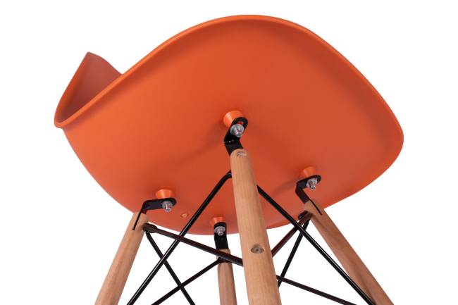 Стул Eames оранжевый Стул Eames оранжевый