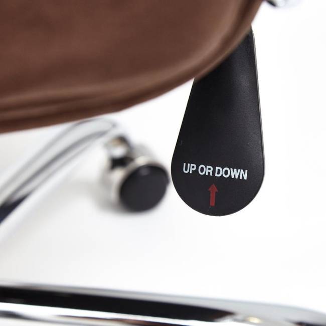 Кресло SOFTY LUX  флок , коричневый, 6 коричневый флок